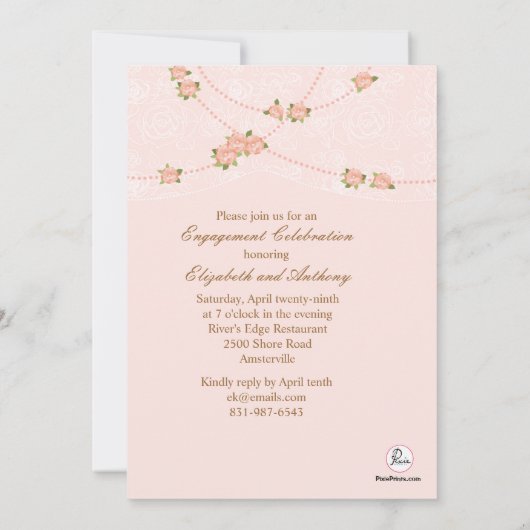 Zitterende  uitnodiging (Achterkant)