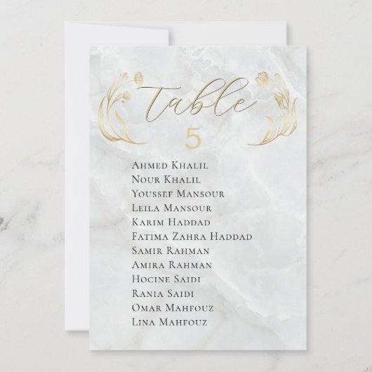 Zitting Grafiek 2 in 1 Trouwtafel Teken Kaart (Achterkant)