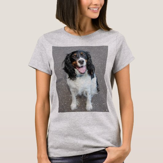 zitting met ess bwt t-shirt (Voorkant)