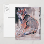 Zitting Wolf 2000 Briefkaart (Voorkant / Achterkant)