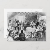 ZittingsBull Raad, 1877 Briefkaart (Voorkant / Achterkant)