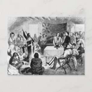 ZittingsBull Raad, 1877 Briefkaart