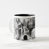 ZittingsBull Raad, 1877 Tweekleurige Koffiemok (Voorkant links)