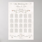 ZITTSCHEMA 151-200 | Elegant Beauty Wedding Poster (Voorkant)