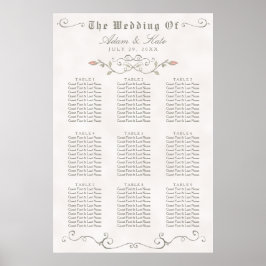 ZITTSCHEMA 61 - 90 | Elegant Beauty Wedding Poster