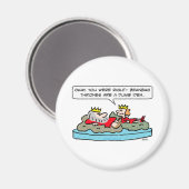 zitzak tronen koning koningin magneet (Voorkant / Achterkant)