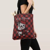 Ziva Pig Red Buffalo Pset Tote Bag (Dichtbij)