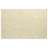 ziya crème geel stof (Fat Quarter)