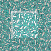 ziya munt blue stof (Delen)