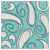 ziya munt blue stof (Close Up)