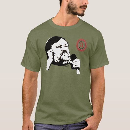 Zizek overweegt het object petit a: Het T-shirt (Voorkant)