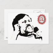 Zizek overweegt het object petit a: Het T-shirt Briefkaart (Voorkant / Achterkant)