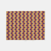 Zizzaz 1 fleece deken (Voorkant (Horizontaal))