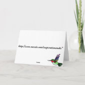 ZJ - Ducks in a Row Moederdag Kaart (Achterkant)