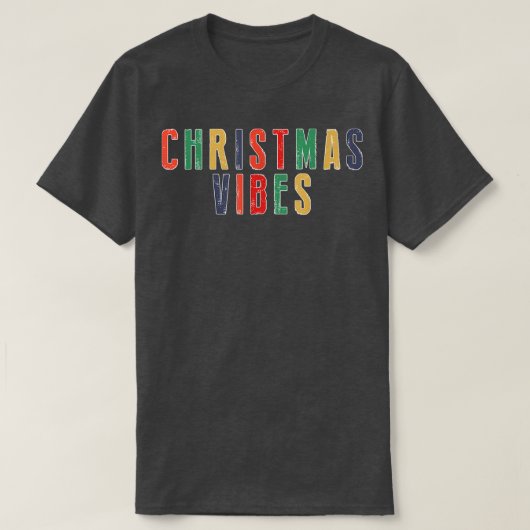 ZjDm kerstvibes Merry Xmas Vibes December Boy T-shirt (Design voorkant)