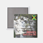 zJM007 JAMAICA, Dunn's River Herfsten, Amerika, Fr Magneet (Voorkant / Achterkant)