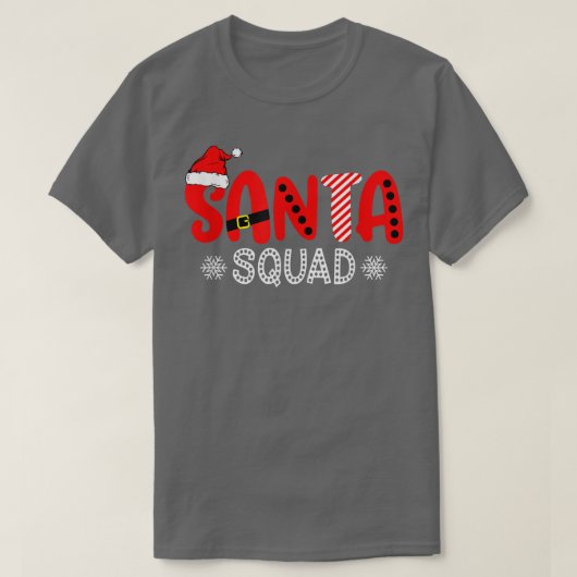 Zjn8 Pset Santa Squad Merry kerstvibes T-shirt (Design voorkant)