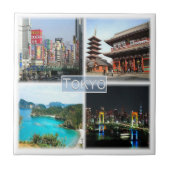 zJP005 TOKYO Japan, Azië, Tegeltje (Voorkant)