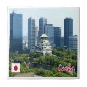 zJP011 OSAKA, Japan, Azië, Tegeltje (Voorkant)