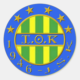 Zjsk-logo Ronde Sticker