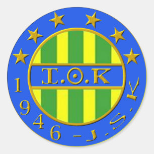 Zjsk-logo Ronde Sticker