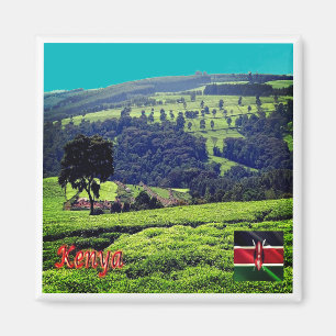 zKE004 KENYA, Panorama, Afrika, Fridge Magneet
