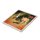 zKE005 KENIA, Leeuwen, Afrika, Tegeltje (Zijkant)