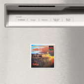 zKE007 KENYA, Panorama, Afrika, Fridge Magneet (Insitu (Vaatwasser))