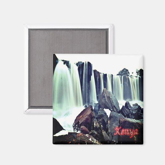 zKE009 KENYA, veertien Herfsten, Afrika, Fridge Magneet (Voorkant / Achterkant)