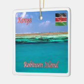 zKE021 KENYA, Robinson Island, Afrika, Keramisch Ornament (Links)