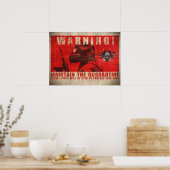ZKE Quarantine Warning Poster (Keuken)
