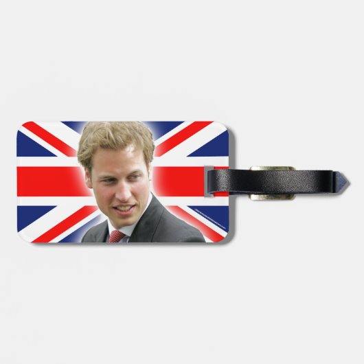ZKH Hertog van Cambridge - Verbluffend! Bagagelabel (Achterkant horizontaal)