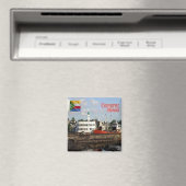 zKM007 MORONI, COMOROS, Afrika, Fridge Magneet (Insitu (Vaatwasser))