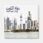 zKW008 AL KUWAIT stadslandschap, Azië, Fridge Magneet (Voorkant)