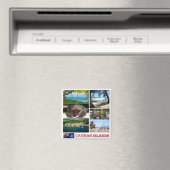 zKY002 CAYMAN ISLANDS, Mosaic, Amerika, Fridge Magneet (Insitu (Vaatwasser))