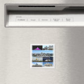 zKZ004 ASTANA mozaïek, Kazachstan, Azië, Fridge Magneet (Insitu (Vaatwasser))