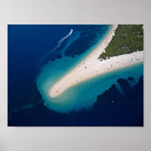 Zlatni rat Bol Hrvatska Poster (Voorkant)