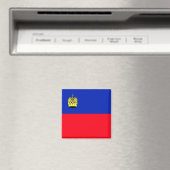 zLI001 VLAG VAN LIECHTENSTEIN - Fridge Magnet (Insitu (Vaatwasser))