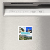 zLI003 VADUZ Liechtenstein, Fridge Magneet (Insitu (Vaatwasser))