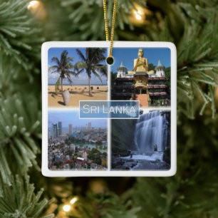 ZLK004 SRI LANKA mosaic, Azië, Keramisch Ornament