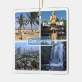 ZLK004 SRI LANKA mosaic, Azië, Keramisch Ornament (Links)