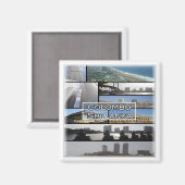 zLK005 COLOMBO, Sri Lanka, Azië, Fridge Magneet (Voorkant / Achterkant)