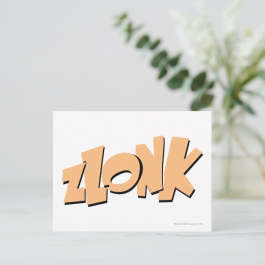 ZLONK! BRIEFKAART (Staand voorkant)