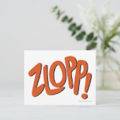 ZLOPP! BRIEFKAART (Staand voorkant)