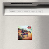 zLR003 MONROVIA, Beach, Liberia, Afrika, Fridge Magneet (Insitu (Vaatwasser))