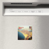 zLR004 MONROVIA, Panorama, Liberia, Afrika, Fridge Magneet (Insitu (Vaatwasser))