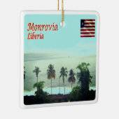 zLR005 MONROVIA, Liberia, Afrika, Keramisch Ornament (Rechts)