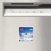 zLS007 MALUTI, sneeuw, Lesotho, Afrika, Fridge Magneet (Insitu (Vaatwasser))