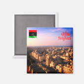 ZLY006 BENGHAZI, Libië - Benghazi, Afrika, Fridge Magneet (Voorkant / Achterkant)