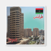 ZLY015 TRIPOLI, Libië, Afrika, Fridge Magneet (Voorkant)